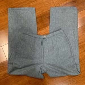 Vntg 70’s Pendleton Light Blue wool pants sz 14